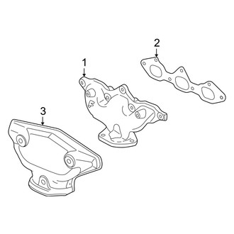 Acura OE - Exhaust System - Manifold