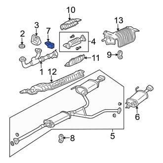 Acura OE - Exhaust System Hanger