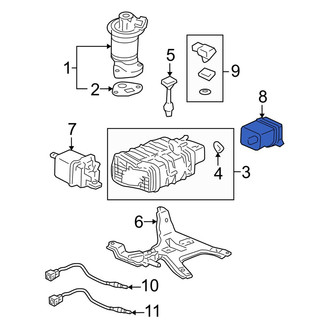 Acura OE - Vapor Canister Filter