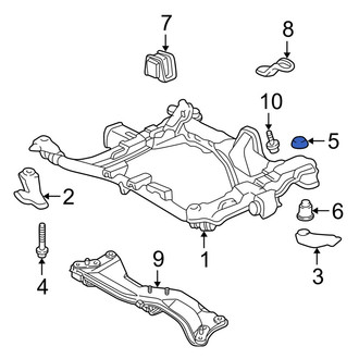 Acura OE - Upper Engine Cradle Insulator