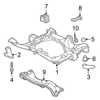 Acura OE - Front Suspension - Suspension Mounting