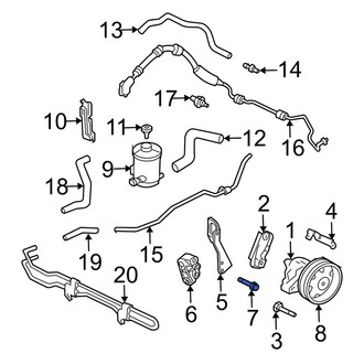 Acura OE - Power Steering Pump Mounting Bolt