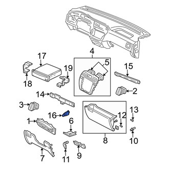Acura OE - 12 Volt Accessory Power Outlet