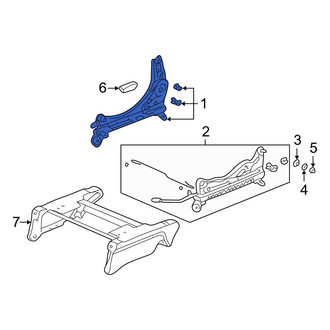 Acura OE - Front Right Outer Seat Adjuster
