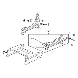 Acura OE - Front Right Seat Adjuster Washer