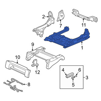 Acura OE - Front Right Seat Adjuster
