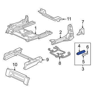 Acura OE - Front Left Power Seat Switch