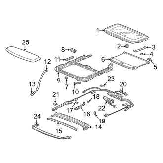Acura OE - Roof - Sunroof