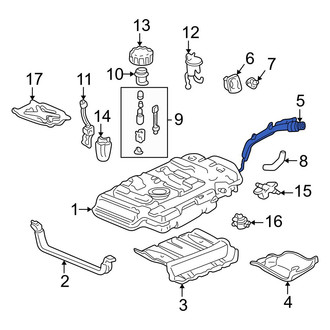 Acura OE - Upper Fuel Tank Filler Neck