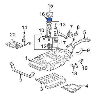 Acura OE - Fuel Tank Sending Unit Gasket