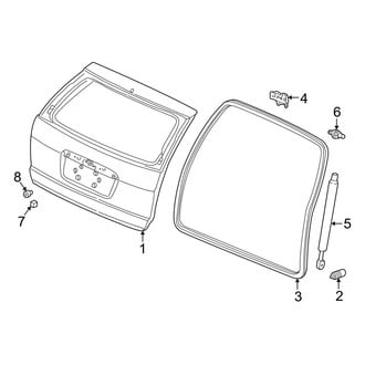 Acura OE - Lift Gate - Gate & Hardware