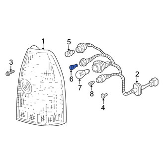 Acura OE - Brake Light Bulb