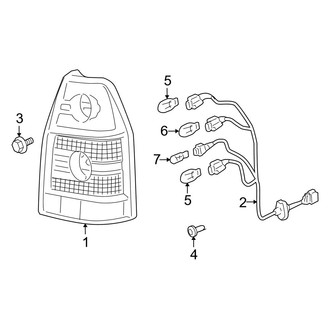 Acura OE - Rear Lamps - Tail Lamps