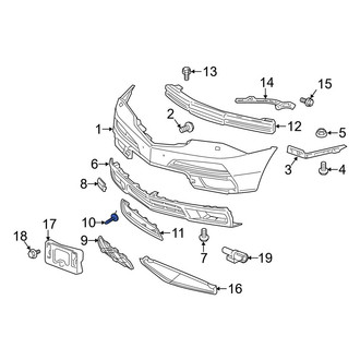 Acura OE - Upper Grille Screw
