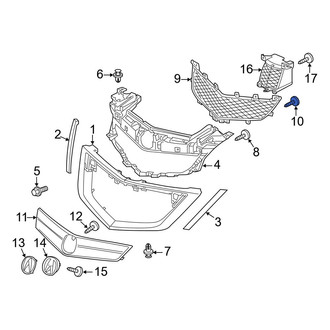 Acura OE - Upper Grille Screw