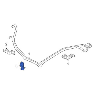 Acura OE - Rear A/C Refrigerant Line Bracket
