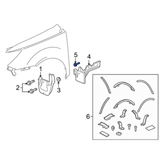 Acura OE - Mud Guard Bolt