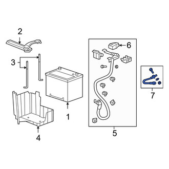 Acura OE - Battery Cable