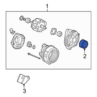 Acura OE - Alternator Pulley