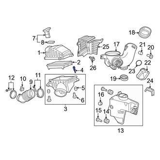 Acura OE - Air Filter Housing Bolt