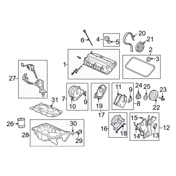 Engine Timing Cover Gasket