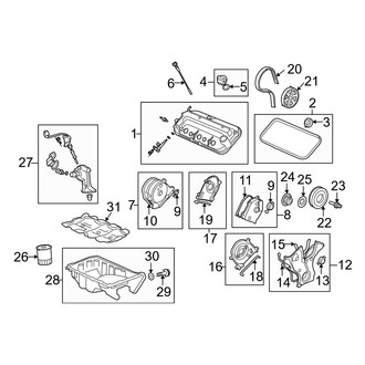Acura OE - Engine / Transaxle - Engine Parts