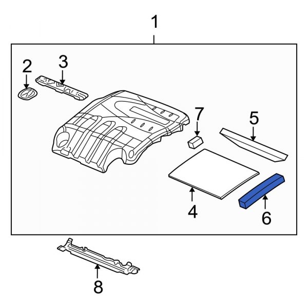 Engine Cover Insulator