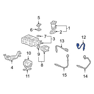 Acura OE - Rear Left Oxygen Sensor