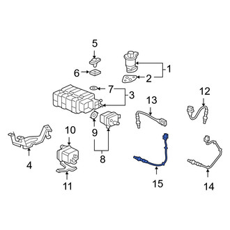 Acura OE - Rear Left Oxygen Sensor