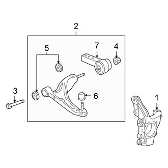 Acura OE - Front Suspension - Suspension Components (Base)