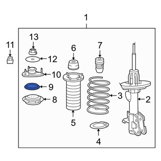 Acura OE - Front Suspension Strut Bearing