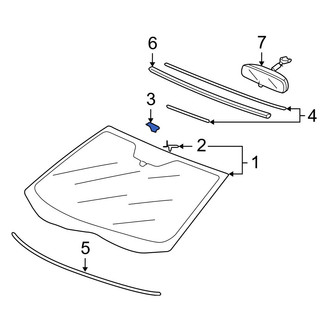 Acura OE - Windshield Clip