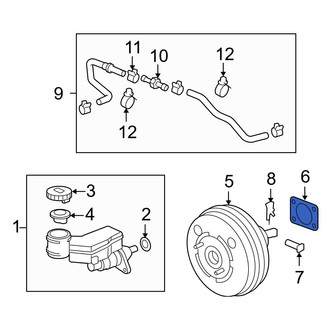 Acura OE - Power Brake Booster Gasket