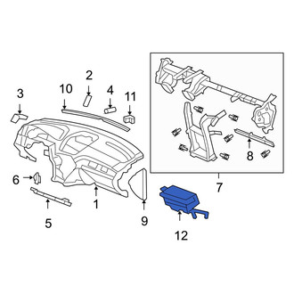 Acura OE - Instrument Panel Air Bag