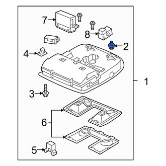 Acura OE - Console Clip