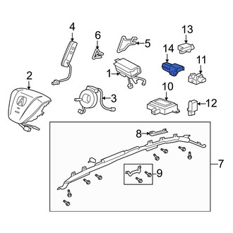 Acura OE - Front Air Bag Impact Sensor