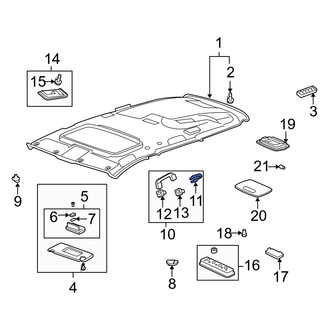 Acura OE - Interior Grab Bar Clip