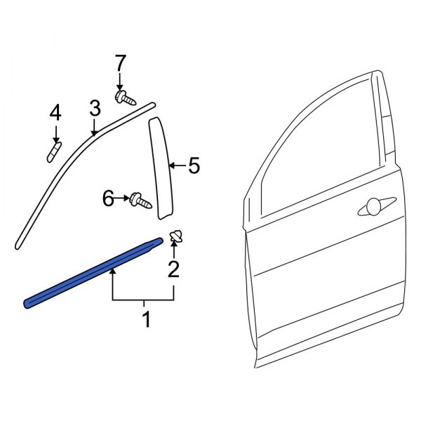 Door Belt Molding