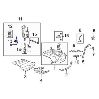 Acura OE - Fuel Sender and Hanger Assembly