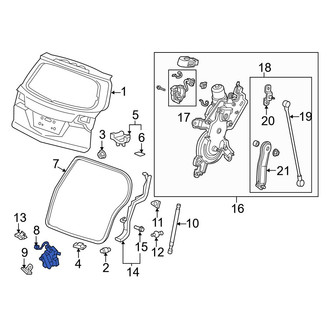 Acura OE - Rear Liftgate Latch