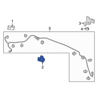 Acura OE - Front Right Inner Parking Aid Sensor