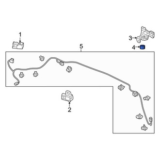 Acura OE - Parking Aid Sensor Cap