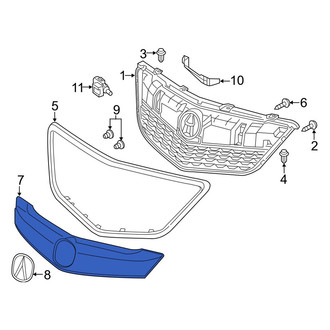 Acura OE - Front Grille Molding