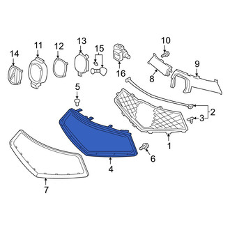 Acura OE - Grille Bracket
