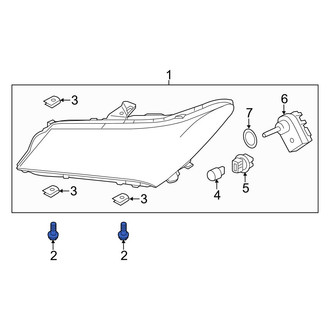 Acura OE - Bumper Cover Bolt
