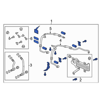 Acura OE - Automatic Transmission Oil Cooler