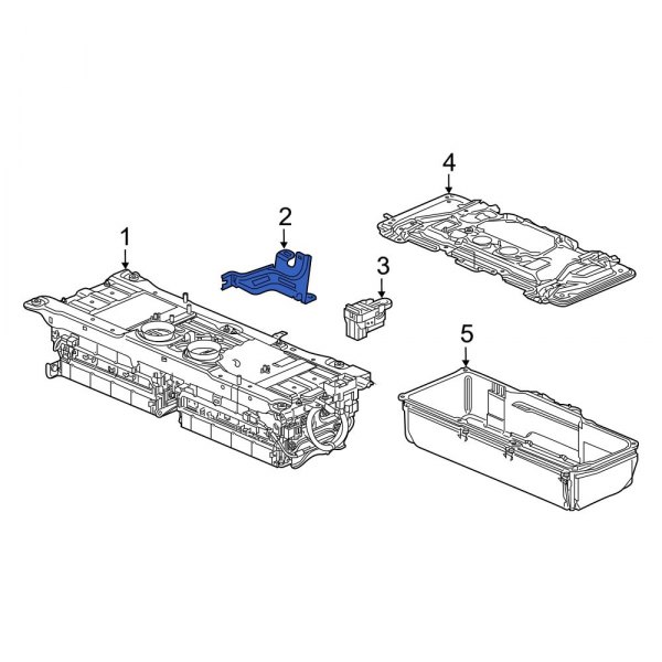 Drive Motor Battery Pack Bracket