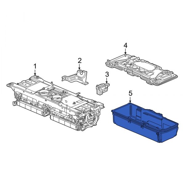 Drive Motor Battery Pack Tray