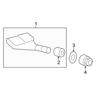 Acura OE - Electrical - Tire Pressure Monitor Components