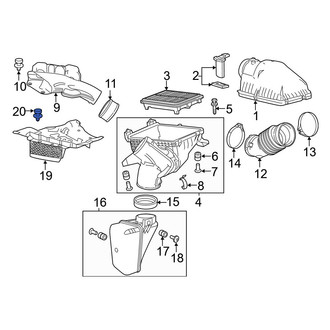 Acura OE - Front Valance Panel Clip